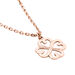 Collier Delmira Argent Rose