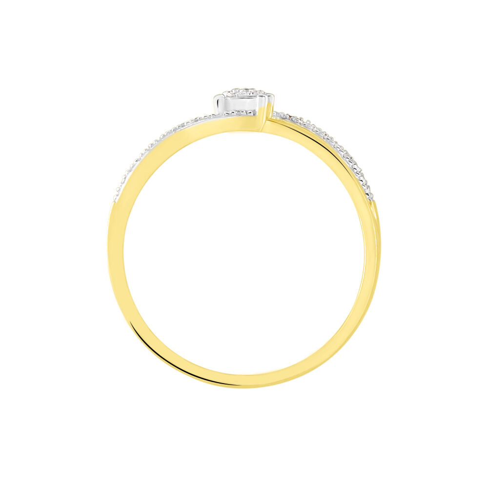 Bague Sillona Or Jaune Diamant - Parures de mariage Femme | Marc Orian