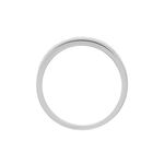 Demi Alliance Heket Argent Blanc Oxyde De Zirconium - Alliances duo Femme | Marc Orian