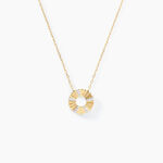 Collier Gwyneira Or Jaune Diamant - Colliers avec pierres Femme | Marc Orian