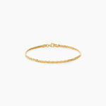 Bracelet Ivy Argent Dor&eacute; A L'Or 750/1000 - Bracelets cha&icirc;nes Femme | Marc Orian