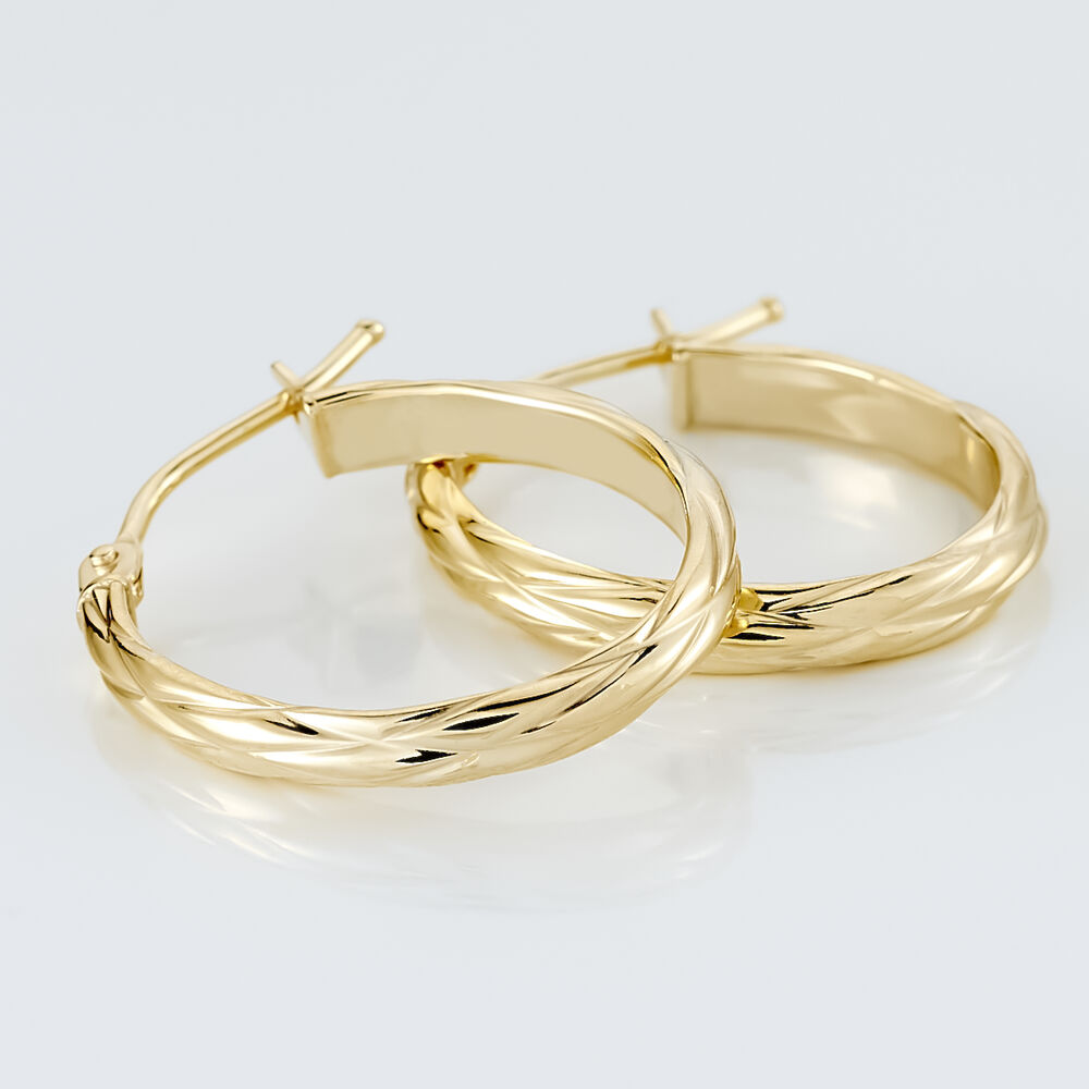 Cr&eacute;oles Ananas Or Jaune - Cr&eacute;oles Femme | Marc Orian