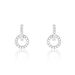 Boucles D'oreilles Pendantes Cajetan Argent Oxyde De Zirconium - Pendantes Femme | Marc Orian