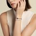 Bracelet Jonc Imagine Victoriano Acier Rose Strass - Bracelets cuir Femme | Marc Orian