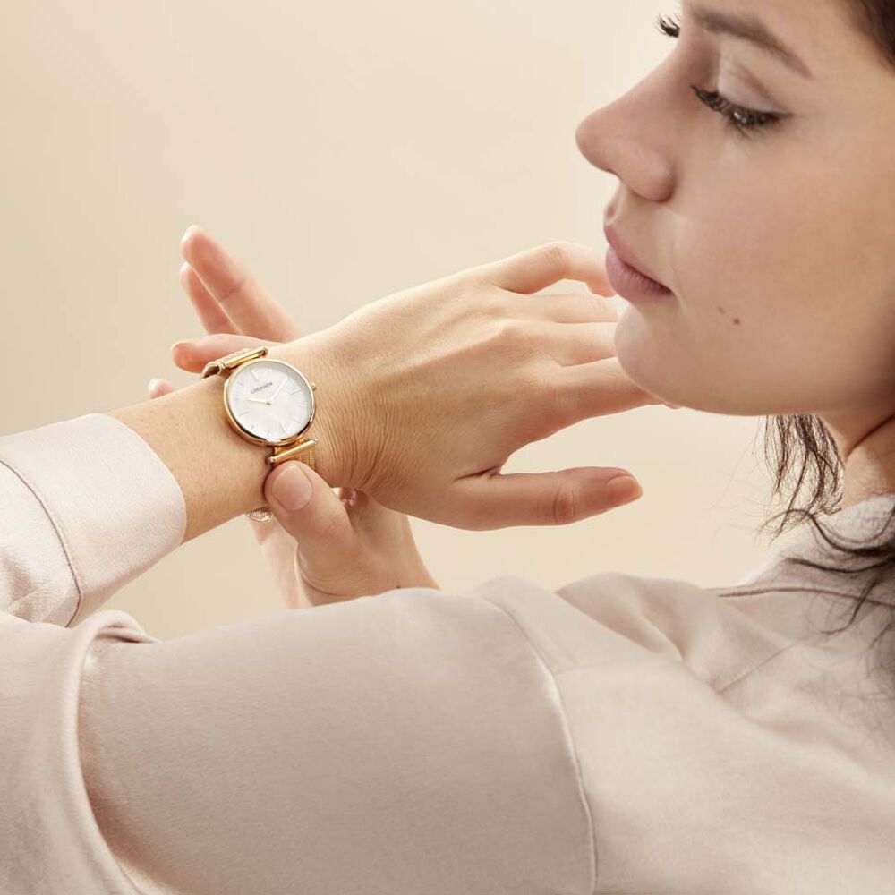 Montre Codhor Nidia Blanc Nacre - Montres étanches Femme | Marc Orian