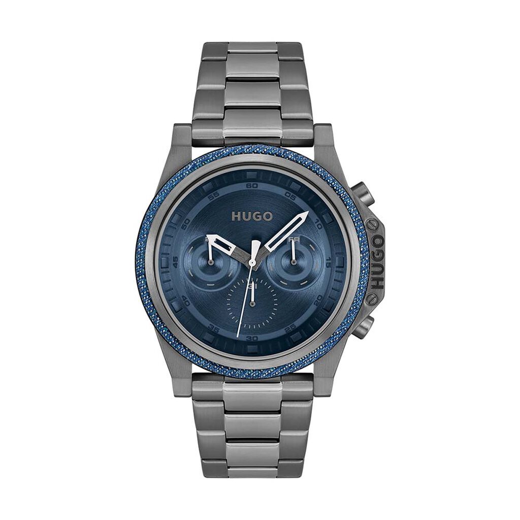 Montre Hugo Brave Bleu - Montres étanches Homme | Marc Orian