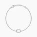 Bracelet Clem Argent Blanc - Bracelets fantaisie Femme | Marc Orian