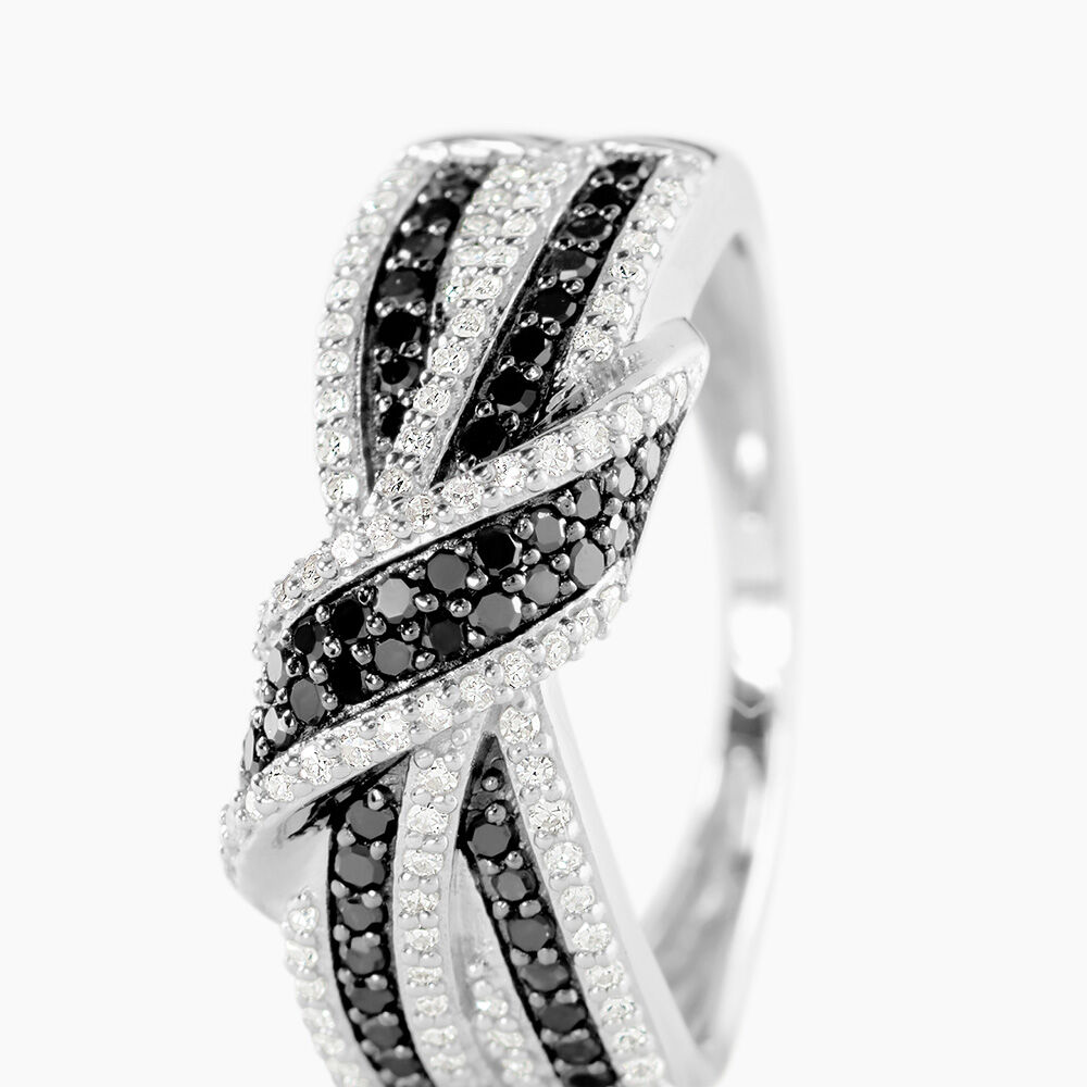 Bague Oaxaca Or Blanc Diamant - Parures de mariage Femme | Marc Orian