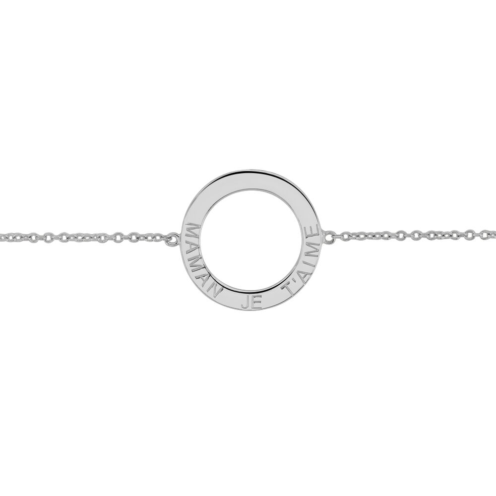 Bracelet Marianna Argent Blanc - Bracelets fantaisie Femme | Marc Orian