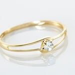 Bague Veroucha Or Jaune Topaze - Bagues pierres fines Femme | Marc Orian