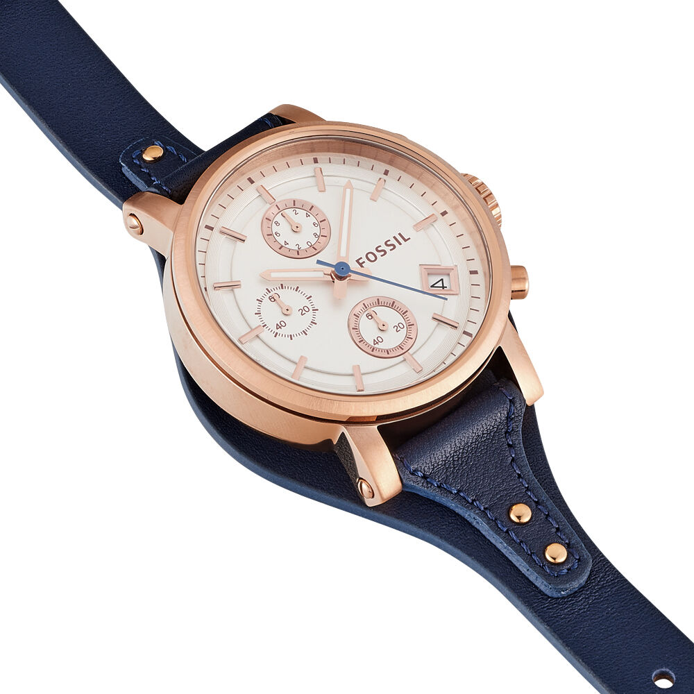Montre Fossil Boyfriend Blanc - HIMFR1W4340 • Marc Orian | Bijouterie en  ligne