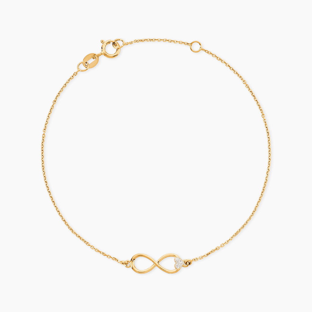 Bracelet Or Jaune Symphoriane - Bracelets cha&icirc;nes Femme | Marc Orian