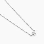 Collier Saya Argent Blanc Oxyde De Zirconium - Colliers avec pierres Femme | Marc Orian