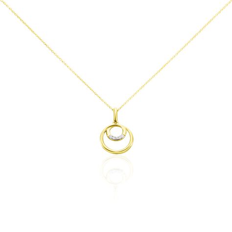 Collier Or Jaune Tamaka Diamants - Colliers avec pierres Femme | Marc Orian
