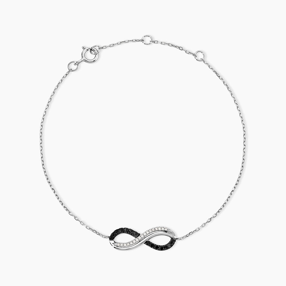 Bracelet Rejane Or Blanc Diamant - Bracelets cha&icirc;nes Femme | Marc Orian