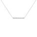 Collier Adali Argent Blanc Oxyde De Zirconium - Colliers avec pierres Femme | Marc Orian