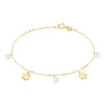 Bracelet Marganita Or Jaune Oxyde De Zirconium - Bracelets cha&icirc;nes Enfant | Marc Orian