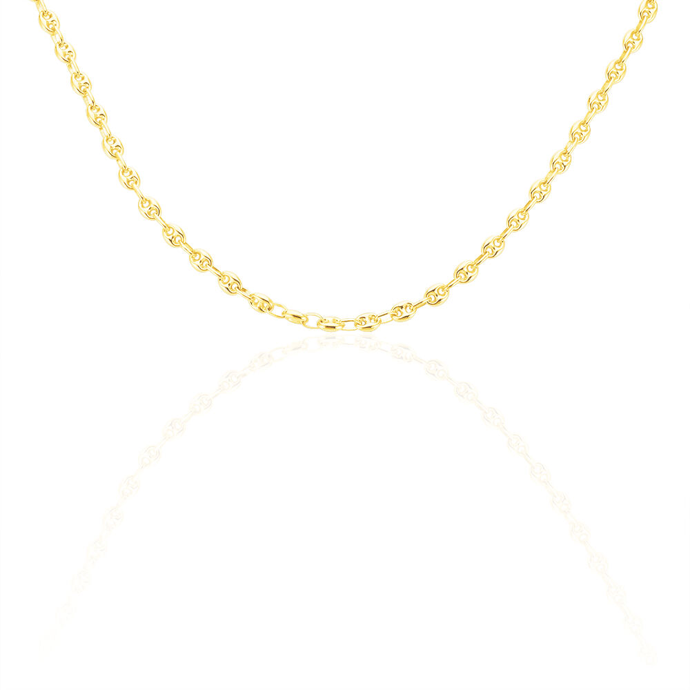 Collier Dami Maille Grain De Cafe Or Jaune - Chaines Femme | Marc Orian