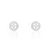 Boucles D'oreilles Puces Nour-imen Or Blanc Diamant - Boucles d'oreilles mariage Femme | Marc Orian