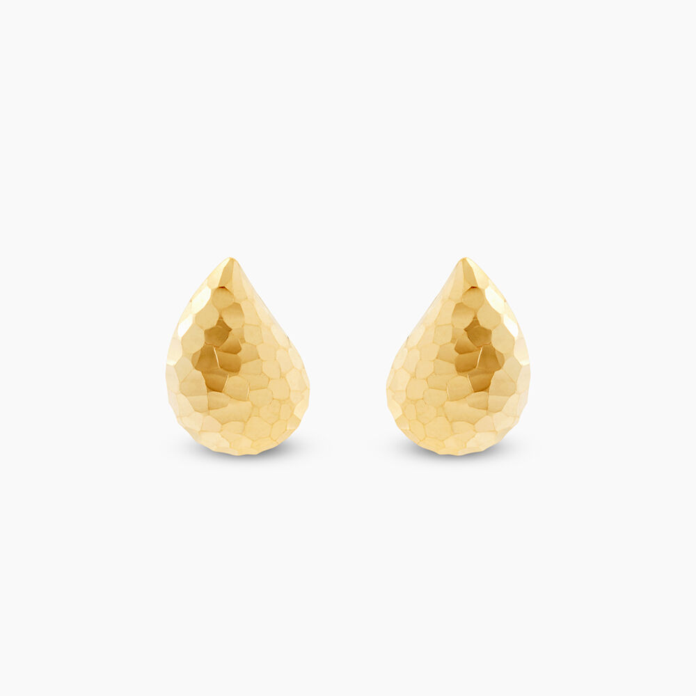 Boucles D'Oreilles Puces Aziz Or Jaune - Puces Femme | Marc Orian