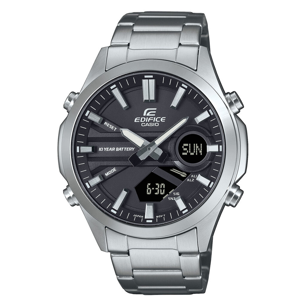 Montre Casio Edifice Noir - Montres étanches Homme | Marc Orian