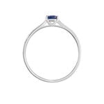 Bague Crista Or Blanc Saphir Et Diamant - Solitaires Femme | Marc Orian