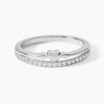 Bague Melanie Argent Blanc Oxyde De Zirconium - Bijoux fantaisie Femme | Marc Orian