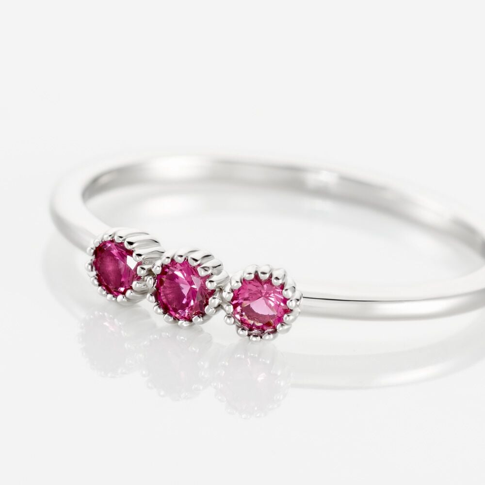 Bague Kasey Argent Blanc Oxyde De Zirconium - Bijoux fantaisie Femme | Marc Orian