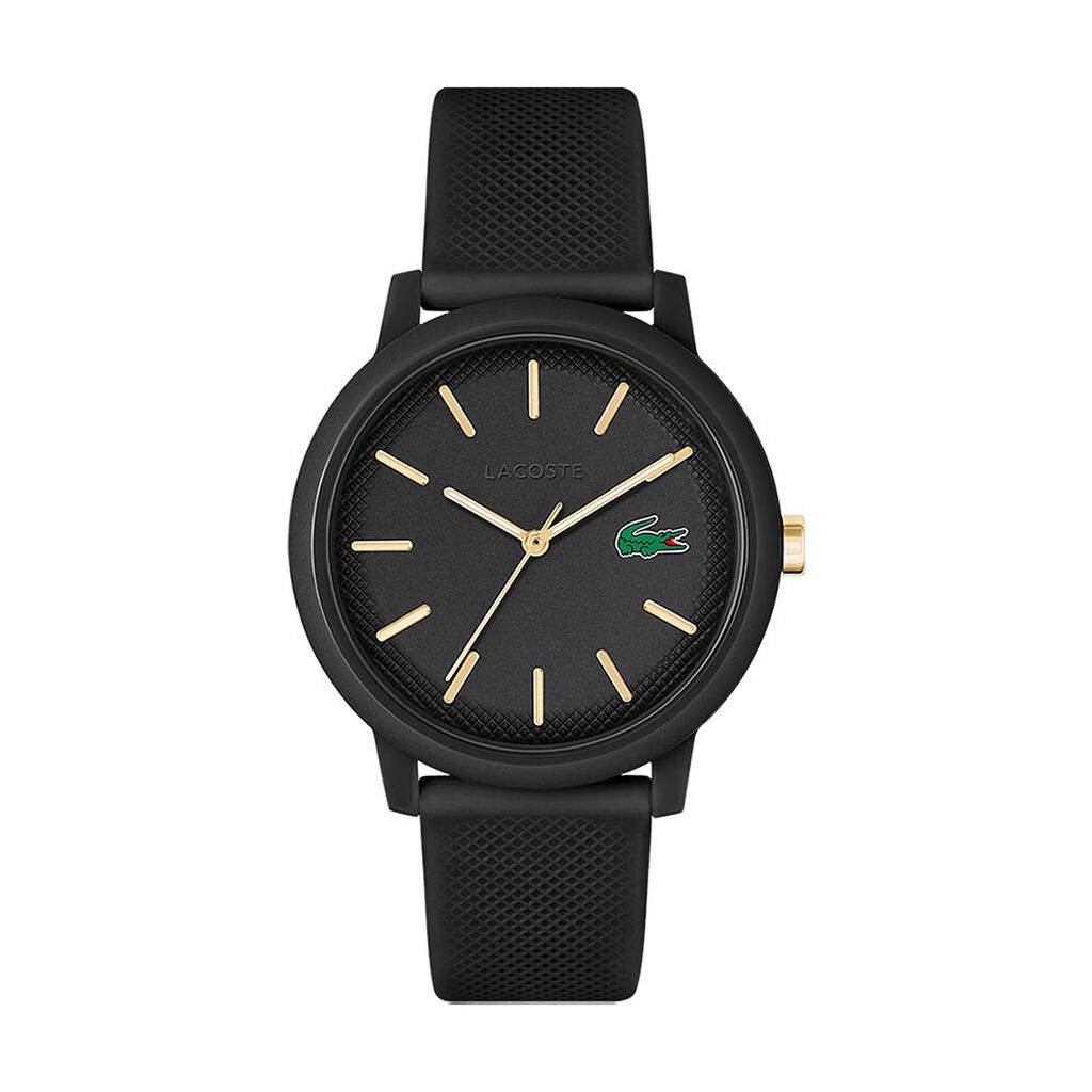 Montre Lacoste12.12 Noir - Montres &eacute;tanches Homme | Marc Orian