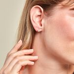 Boucles D'oreilles Puces Leidi Or Jaune Oxyde De Zirconium - Puces Famille | Marc Orian