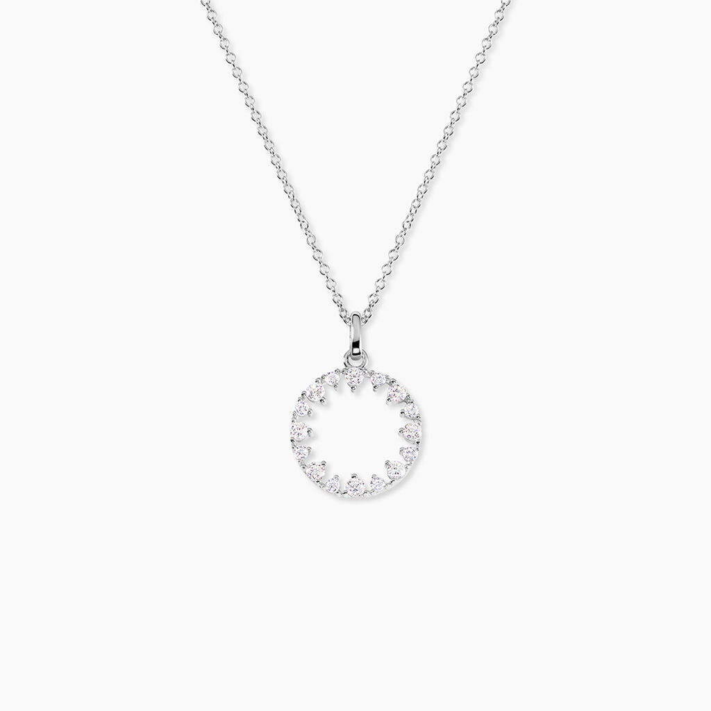 Collier Argent Valero Oxydes De Zirconium - Colliers avec pierres Femme | Marc Orian