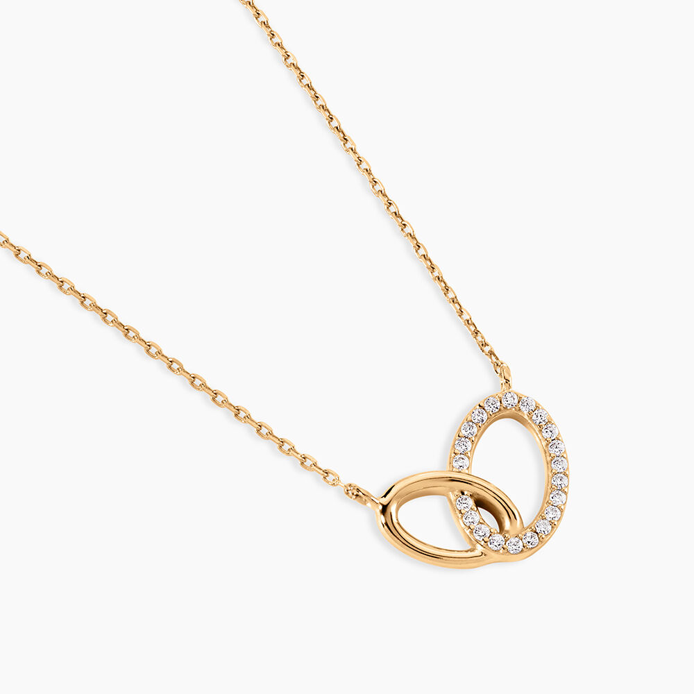 Collier Plaqu&eacute; Or Kimberlie Oxydes De Zirconium - Colliers avec pierres Femme | Marc Orian