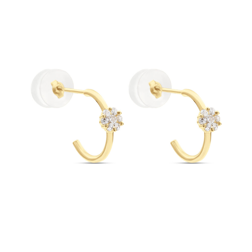 Créoles Orinda Or Jaune Oxyde De Zirconium - Créoles Femme | Marc Orian