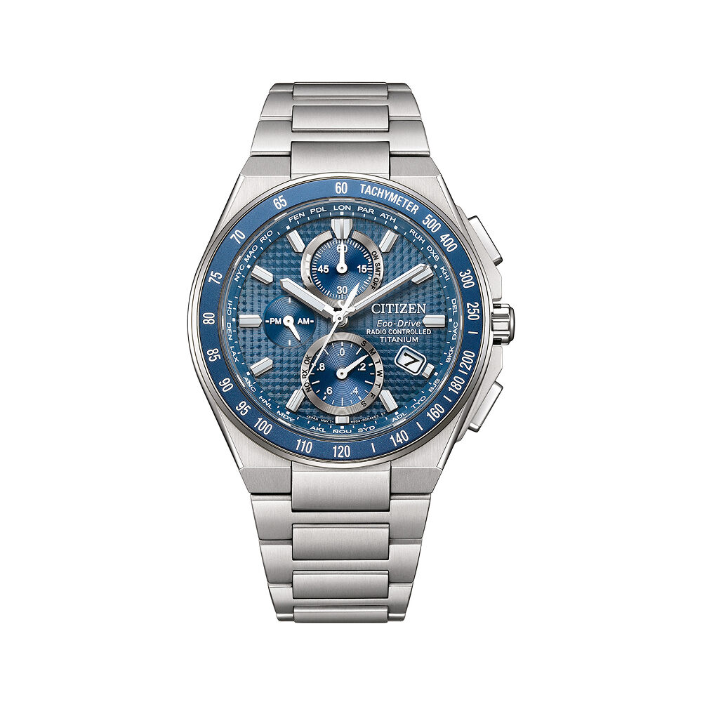 Montre Citizen Super Titanium Rc Bleu - Montres solaires Homme | Marc Orian