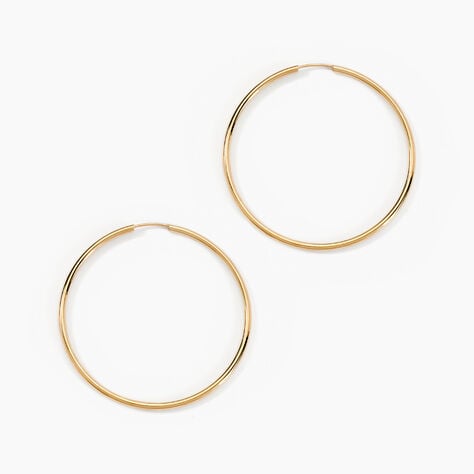 Cr&eacute;oles Valencina Or Jaune - Cr&eacute;oles Femme | Marc Orian