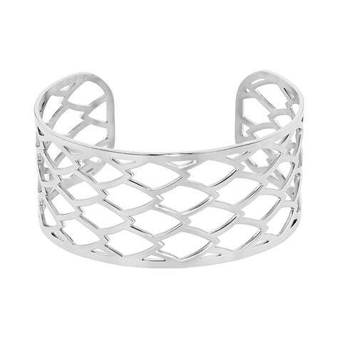 Bracelet Jonc Acier Blanc - Bracelets joncs Femme | Marc Orian
