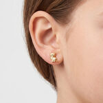 Boucles D'oreilles Puces Florenta Chat Or Jaune - Puces Enfant | Marc Orian