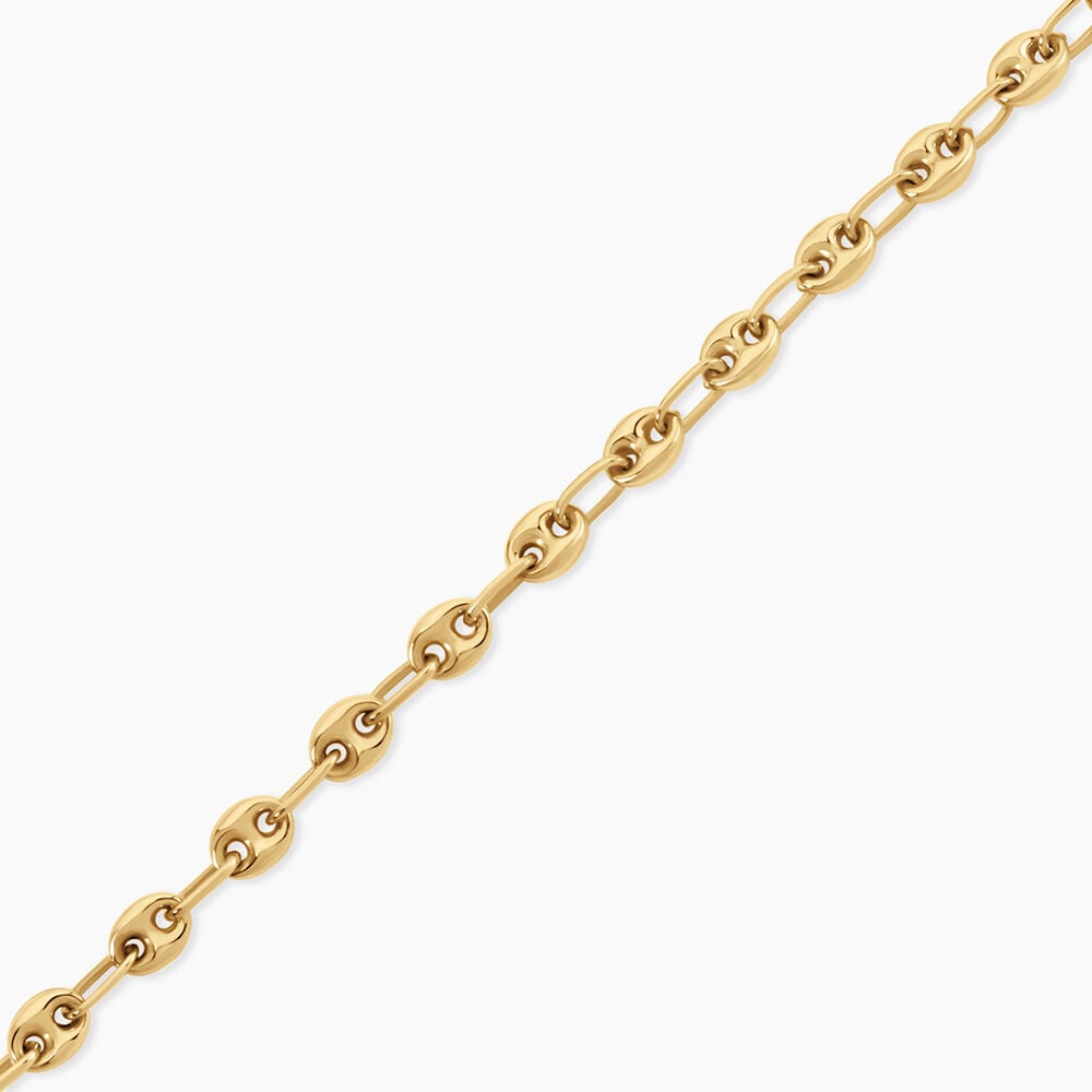 Bracelet Dami Argent Dor&eacute; A L'Or 750/1000 - Bracelets cha&icirc;nes Homme | Marc Orian