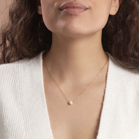 Collier Sissy Or Jaune Perle De Culture - Parure de mariage Femme | Marc Orian