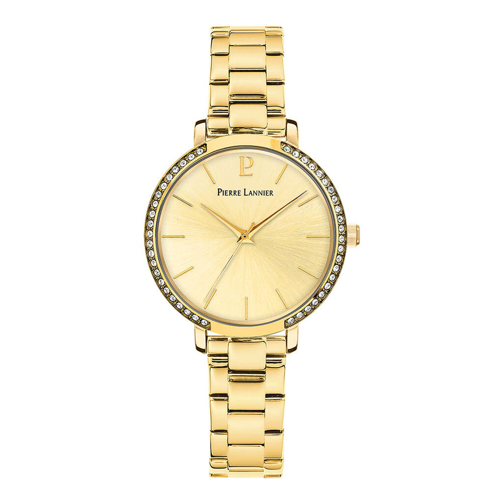Montre Pierre Lannier Chouquette Doré - Montres étanches Femme | Marc Orian