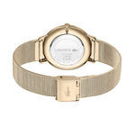 Montre Lacoste Crocorigin Bicolore Dor&eacute; / Rose - Montres classiques Femme | Marc Orian