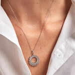 Collier Doretta Argent Blanc Oxyde De Zirconium - Colliers avec pierres Femme | Marc Orian