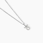 Collier Astra Argent Blanc Oxyde De Zirconium - Colliers avec pierres Femme | Marc Orian