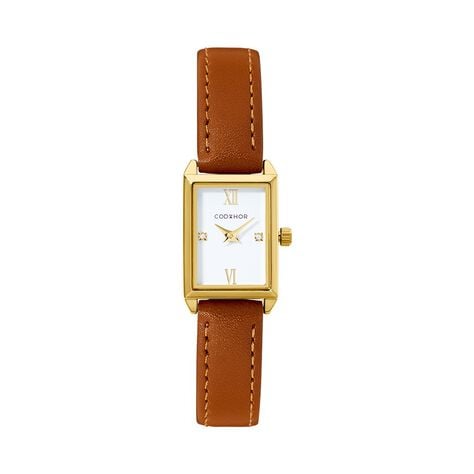 Montre Codhor Suzy Blanc - Montres classiques Femme | Marc Orian