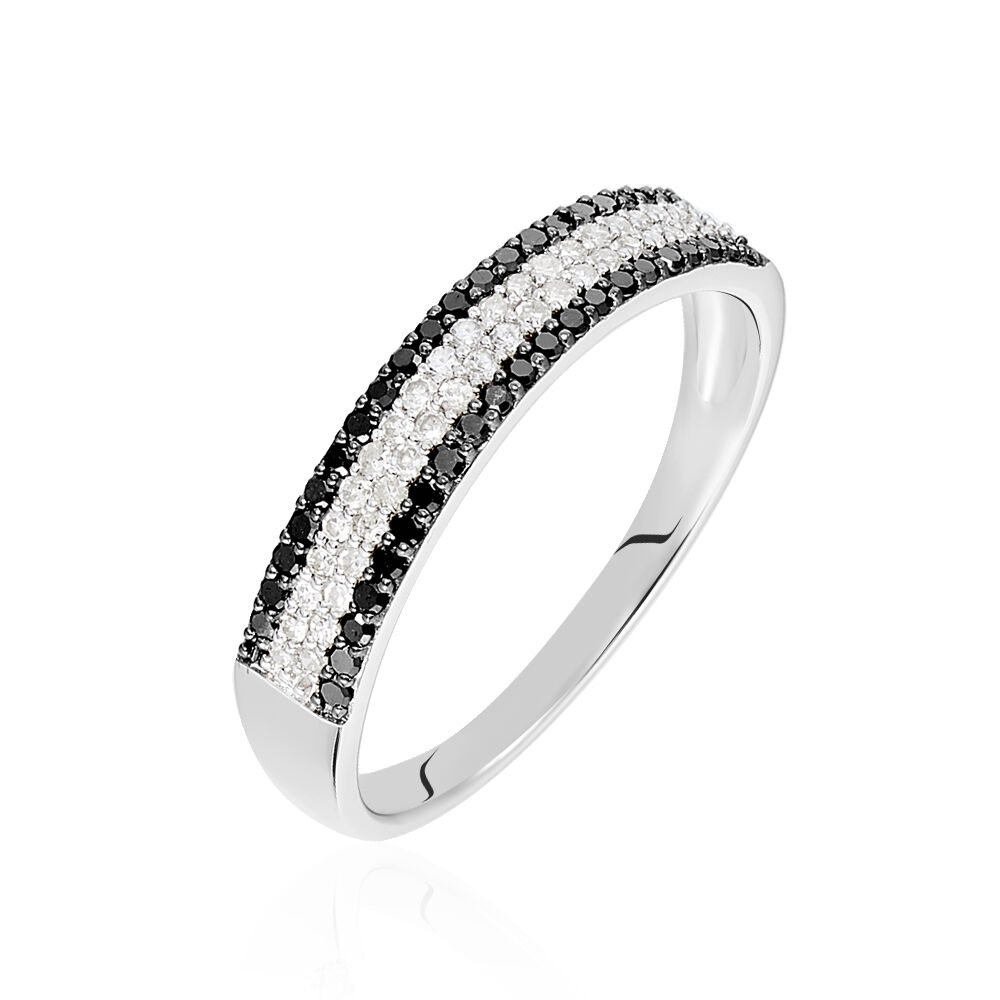 Bague Maissara Or Blanc Diamant - Bagues pierres précieuses Femme | Marc Orian