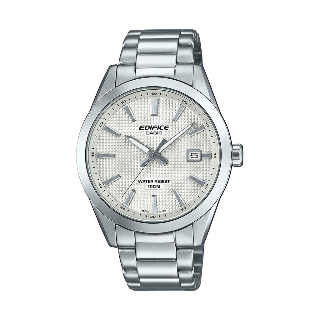 Montre Casio Edifice Efv160D Blanc - Montres &eacute;tanches Homme | Marc Orian