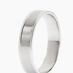 Alliance Patricio Palladium Blanc Ruban - Alliances duo Unisex | Marc Orian