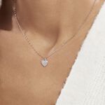 Collier Idan Argent Blanc Oxyde De Zirconium - Colliers avec pierres Femme | Marc Orian