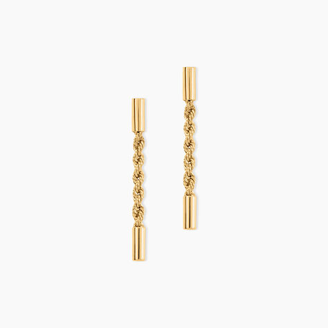 Boucles D'Oreilles Pendantes Cordelia Or Jaune - Pendantes Femme | Marc Orian