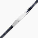 Bracelet Jourdan Joscelin Acier Argent&eacute; - Bracelets cordons Homme | Marc Orian